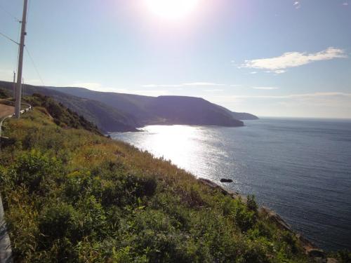 The western highlands coastline.